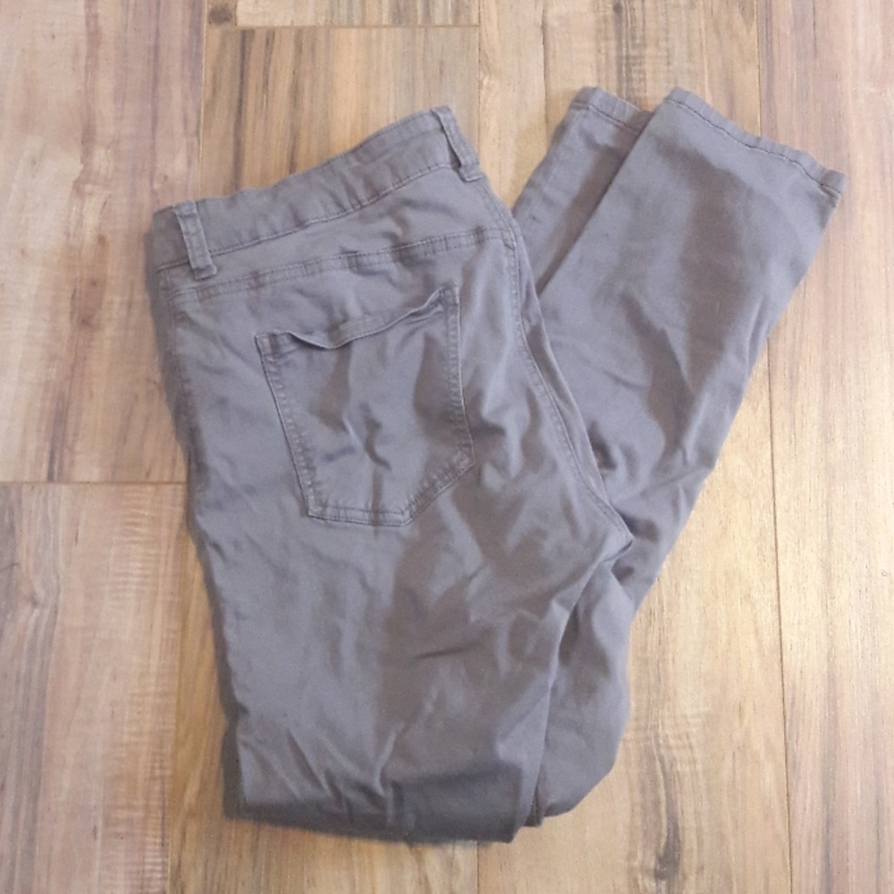 Kaki Grey Skinny Jeans